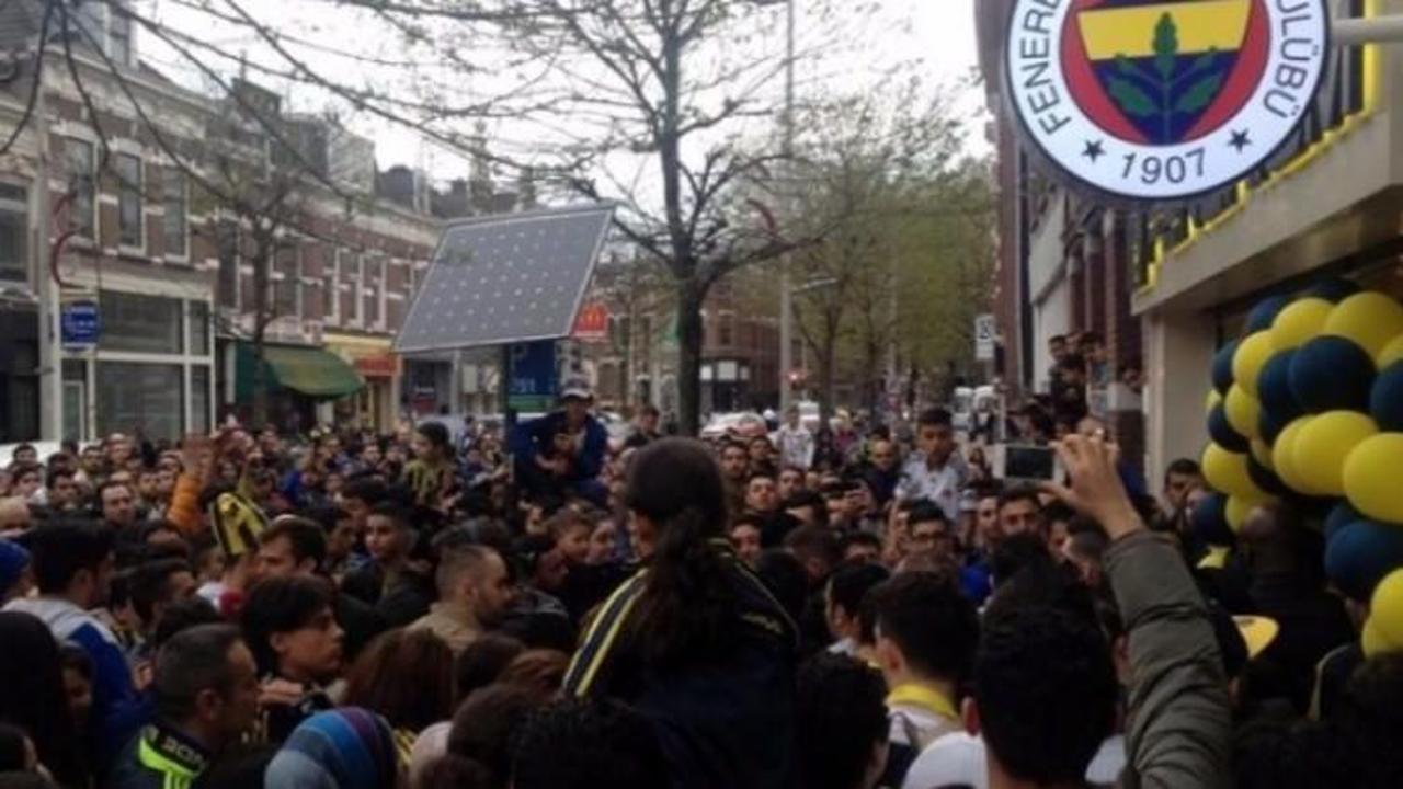 Rotterdam'da Fenerbahçe heyecanı