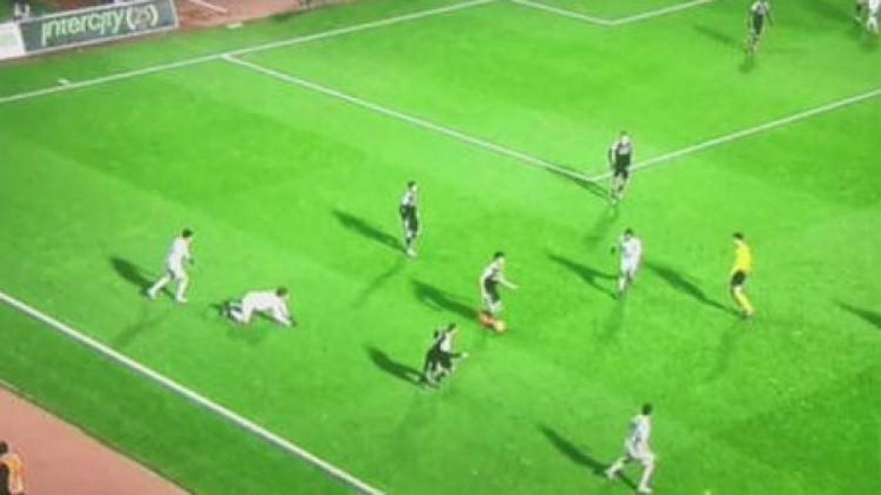 Beşiktaş'ın golünde büyük tartışma!