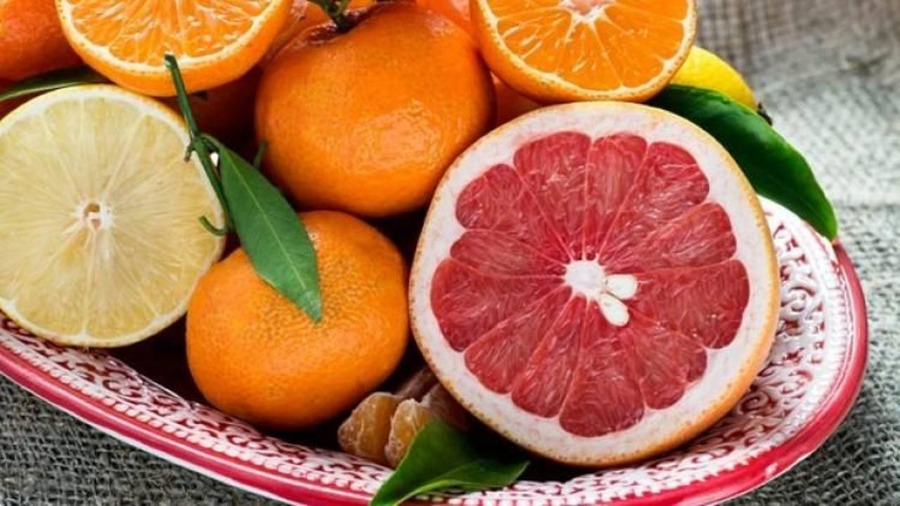 Bu kış meyveleri sağlık sa&ccedil;ıyor