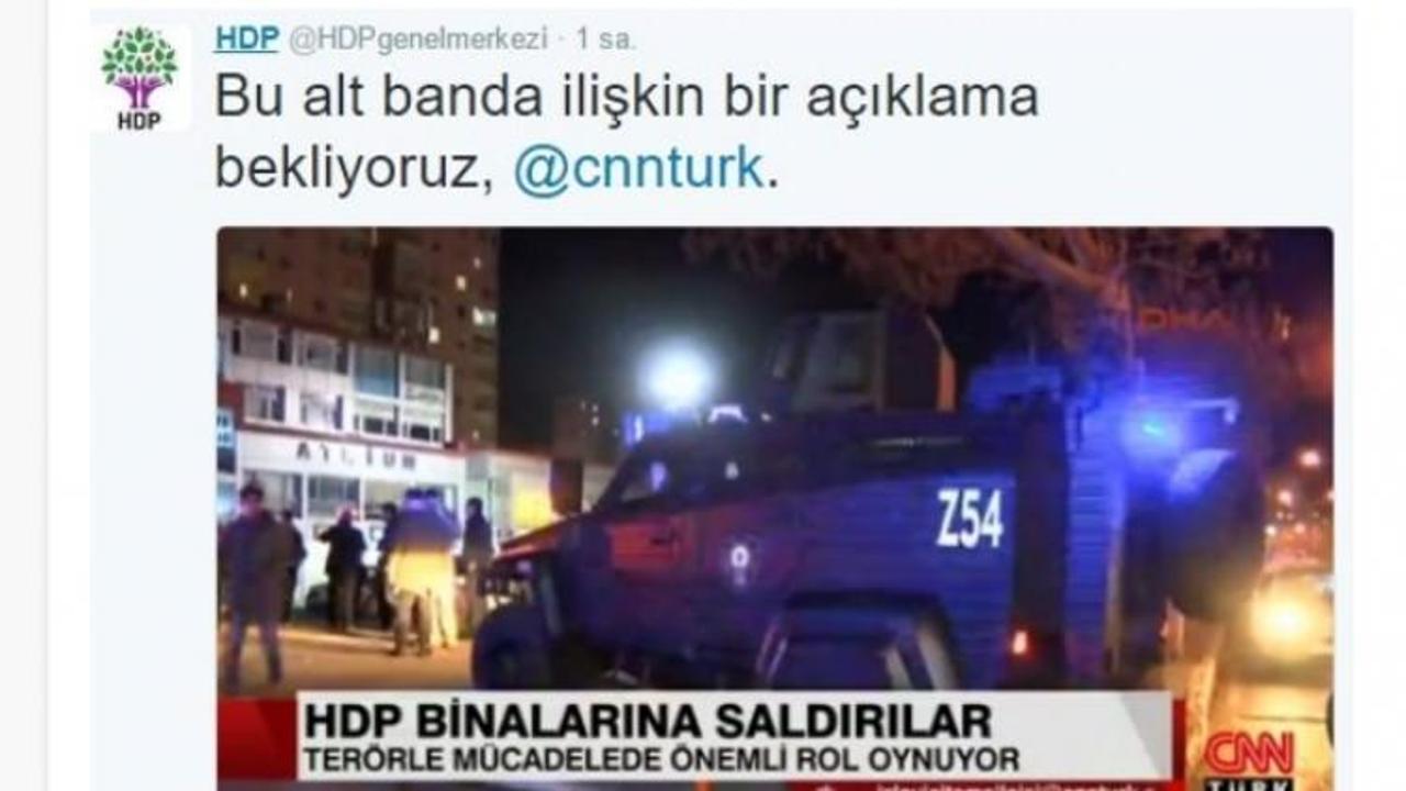 CNN Türk HDP'den özür diledi