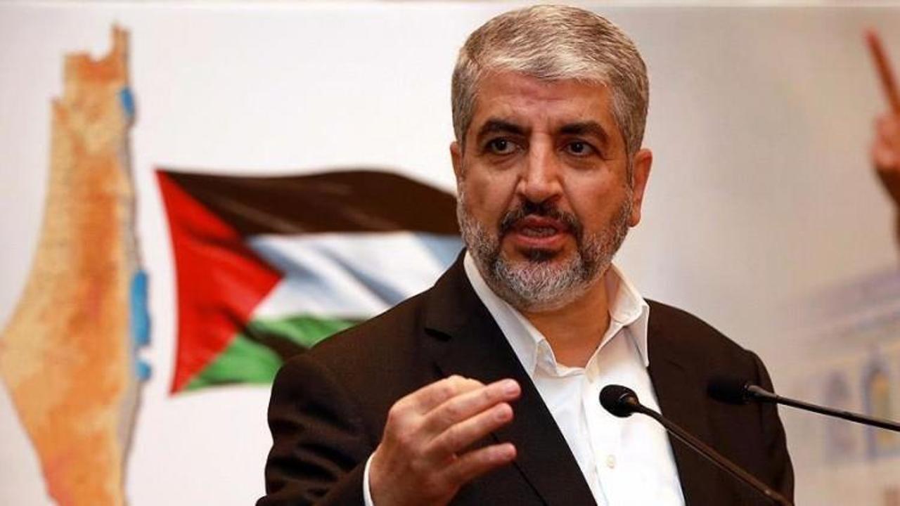 Hamas lideri Meşal'den Filistin açıklaması