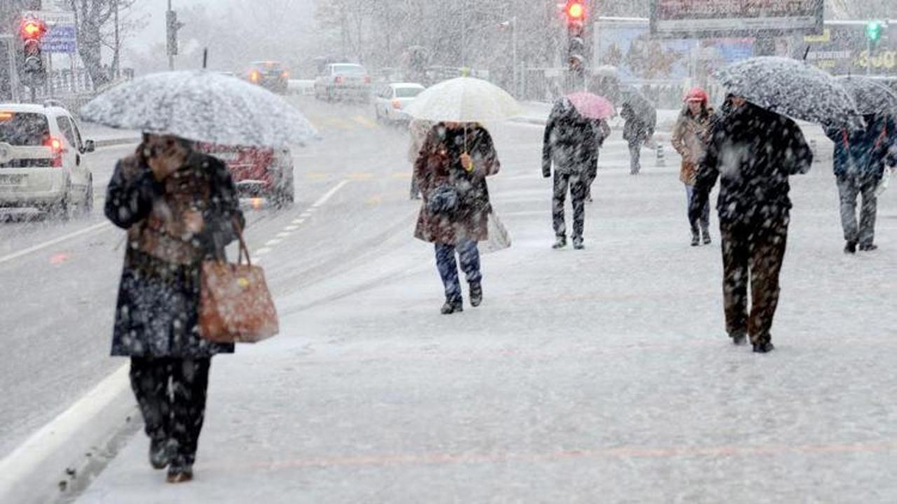 Meteoroloji'den kritik uyarı! Kar geliyor