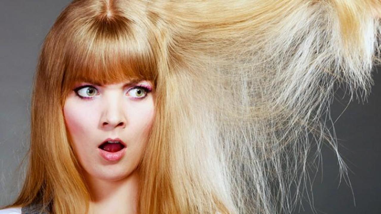 Saçların kururken elektriklenmesi nasıl önlenir?