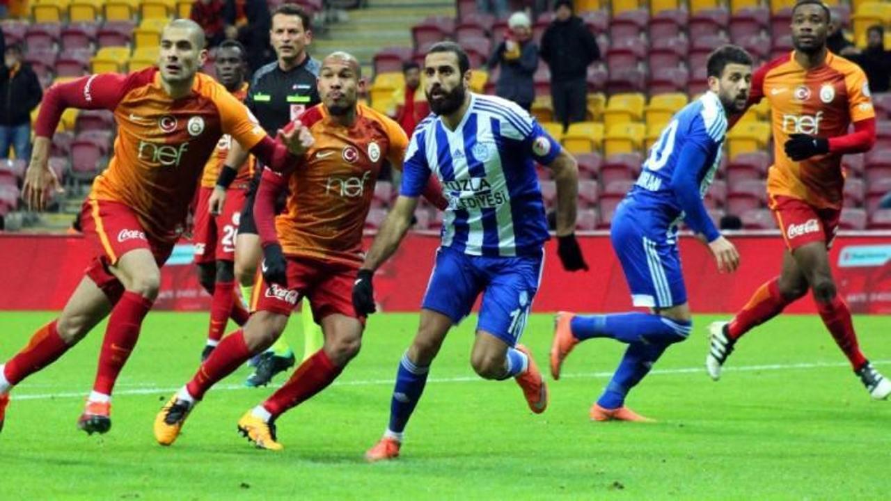 Galatasaray zor da olsa siftahı yaptı!