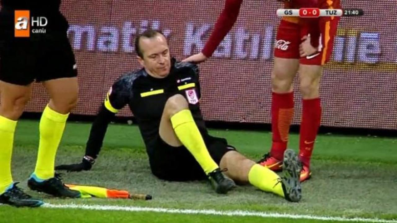 G.Saray ma&ccedil;ına damga vuran olay!