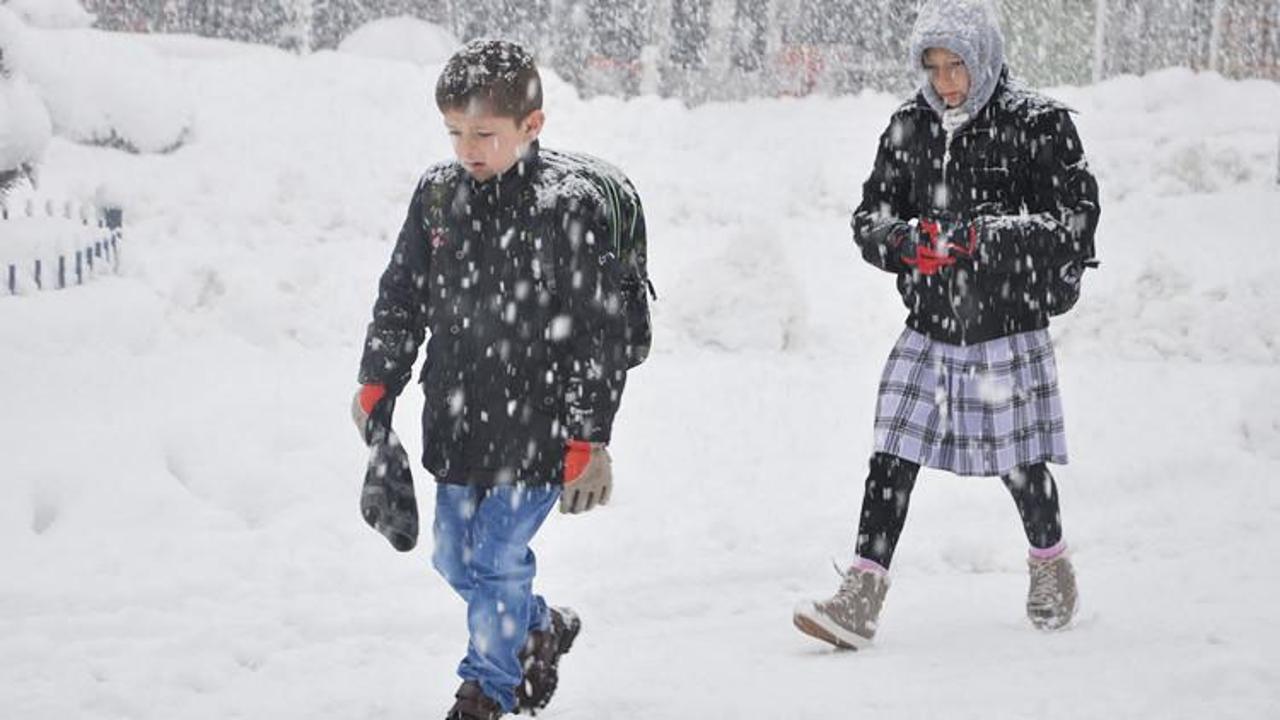 Son dakika 23 Aralık okul kar tatili haberleri! Valilik açıklamaları