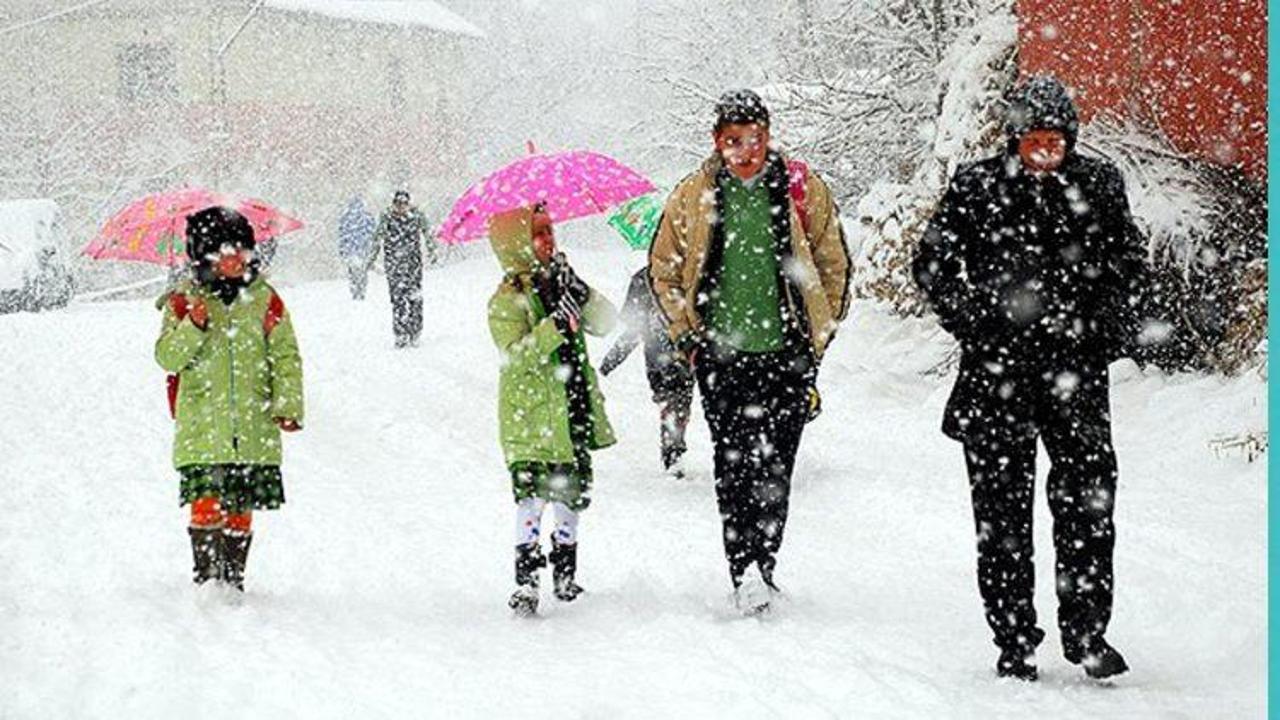 Ankara'da okullara kar tatili!