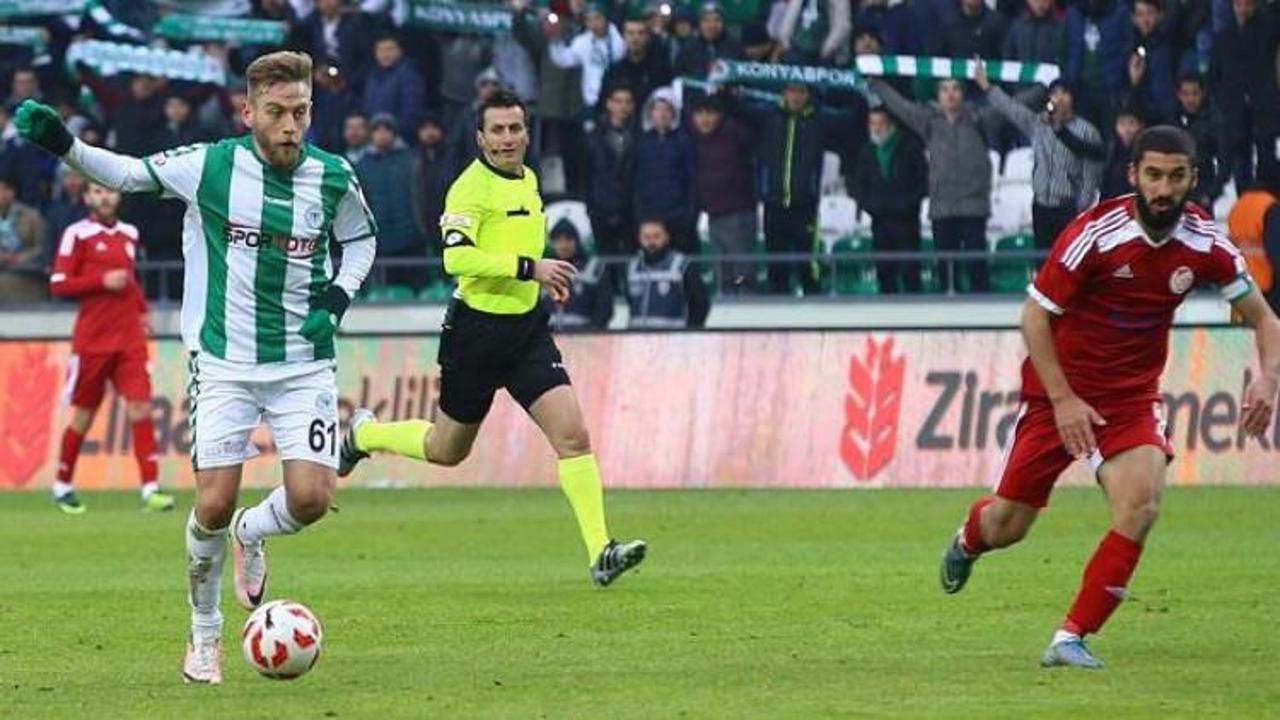 Konyaspor evinde farka koştu