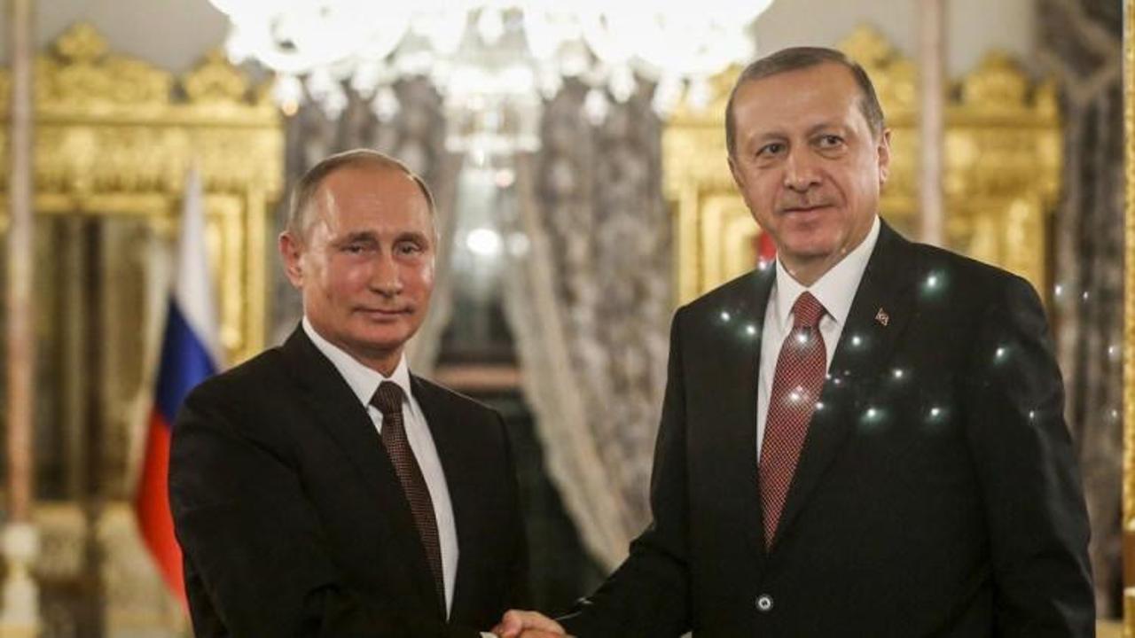 Putin'den Erdoğan'a yeni yıl mesajı