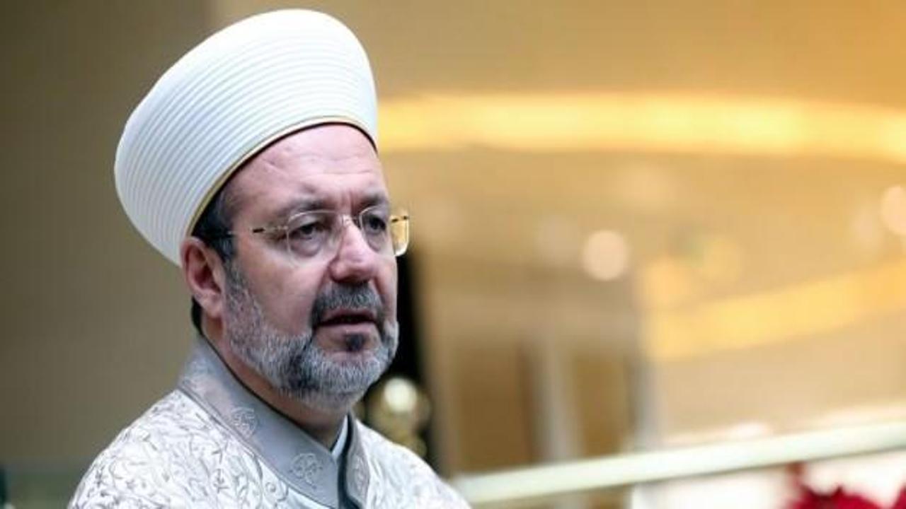 Mehmet Görmez Suudi Arabistan'da konuştu