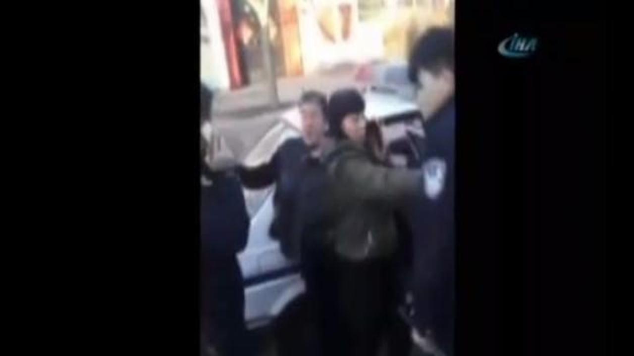 Polisin copu gen&ccedil; kadını b&ouml;yle bayılttı