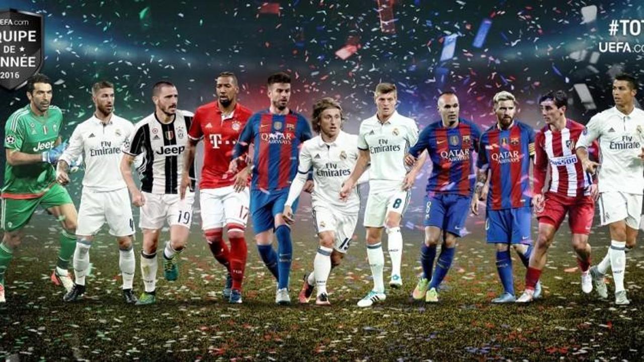 Avrupa'da yılın 11'i belli oldu