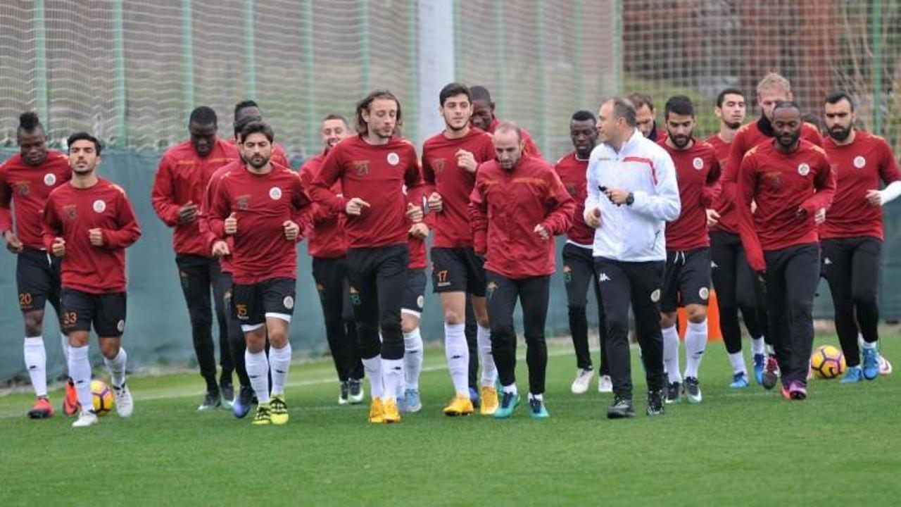 Alanyaspor taktik çalıştı