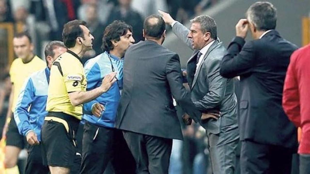 Bursa - Trabzon maçında gergin anlar...