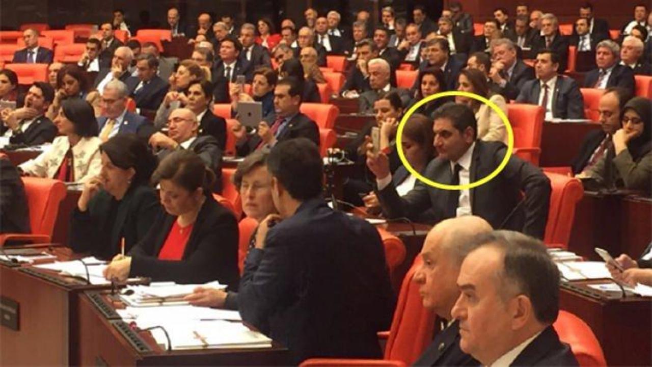 CHP'li milletvekili HDP sıralarında