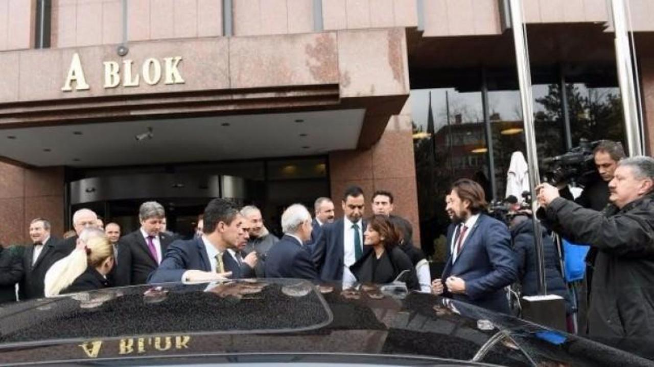 Kılı&ccedil;daroğlu TBMM Başkanı Kahraman'ı ziyaret etti