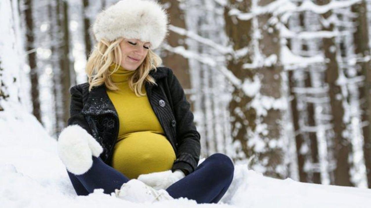 Hamileler kış aylarında daha dikkatli olmalı