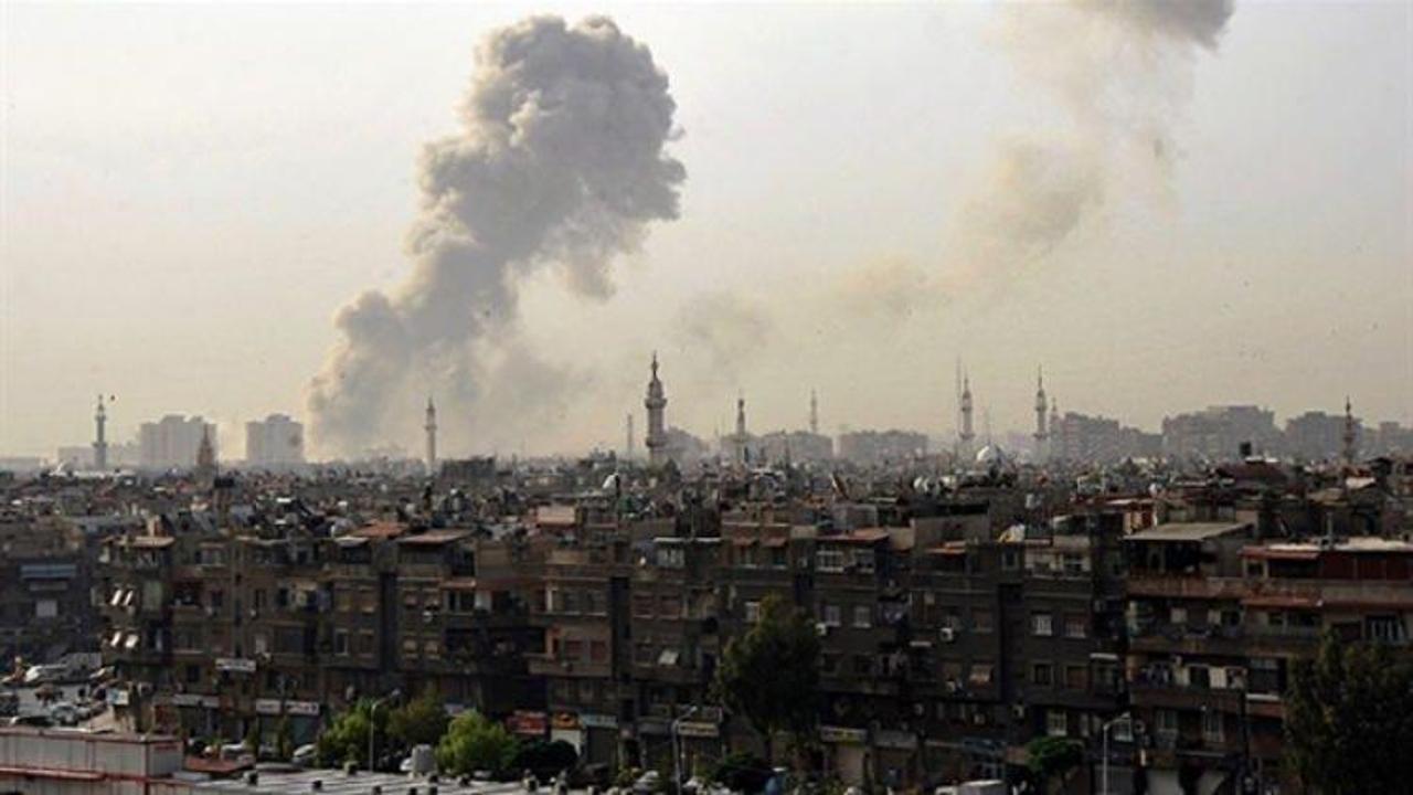 Suriye'nin başkenti Şam'da kuvvetli patlama!
