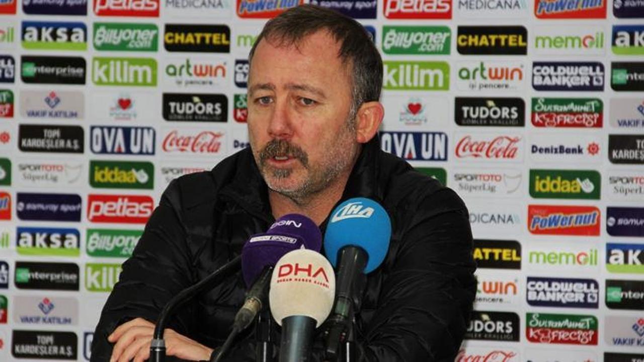 Sergen Yalçın: 2-3 maç sonra...