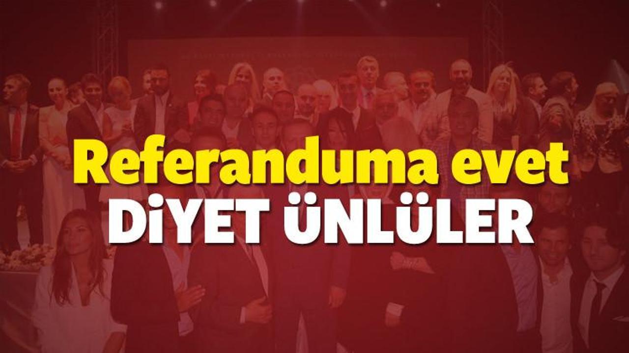 İşte referanduma evet diyen tüm ünlüler - İzle