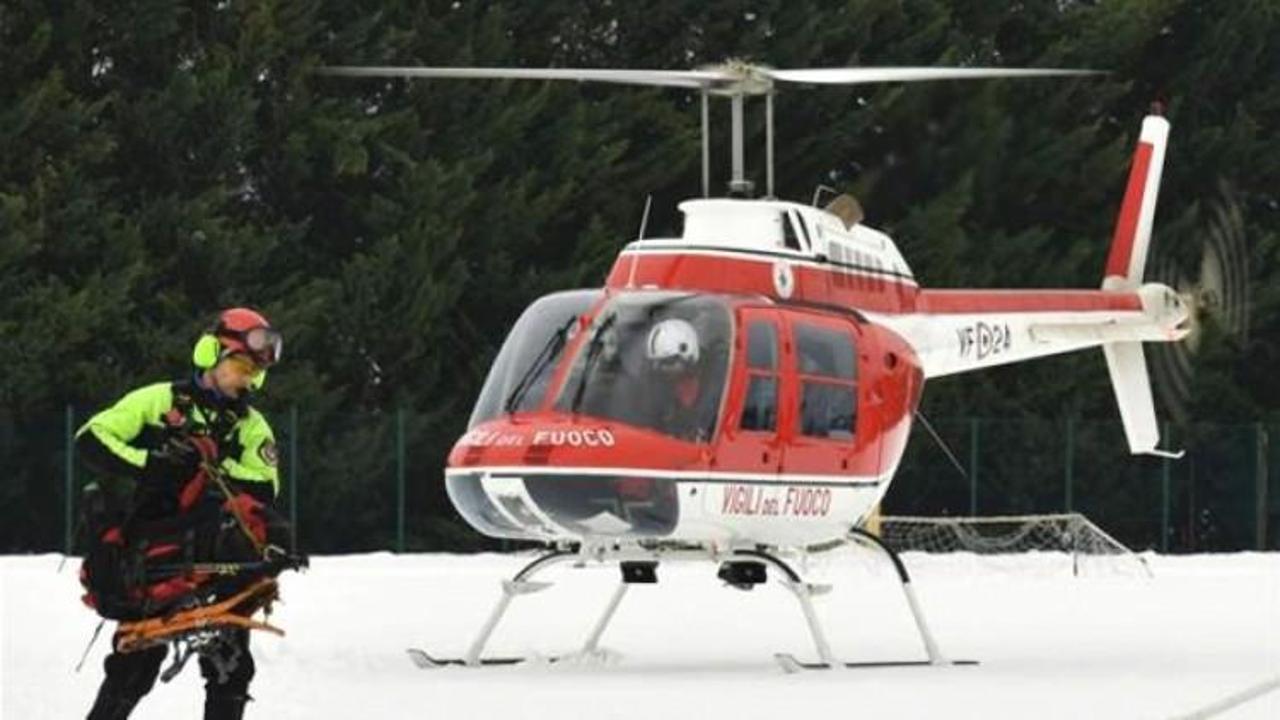 İtalya'da helikopter kazasındaki 6 kişi öldü!