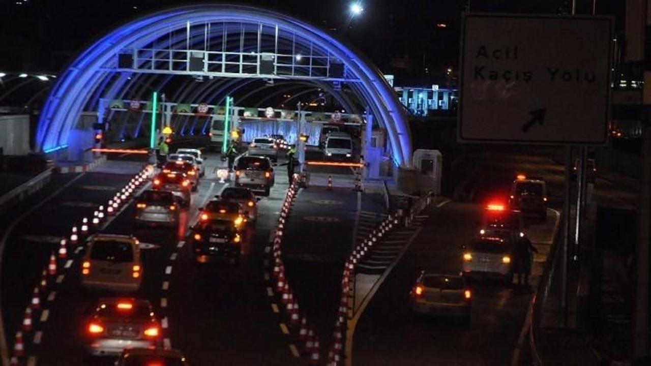 Avrasya Tüneli'nden geçiş korkusu sona eriyor