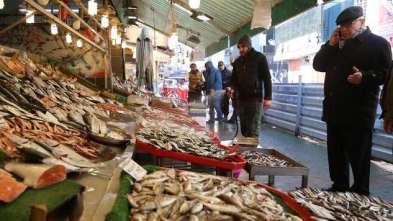 Fiyat arttı balıklar tezgahta kaldı