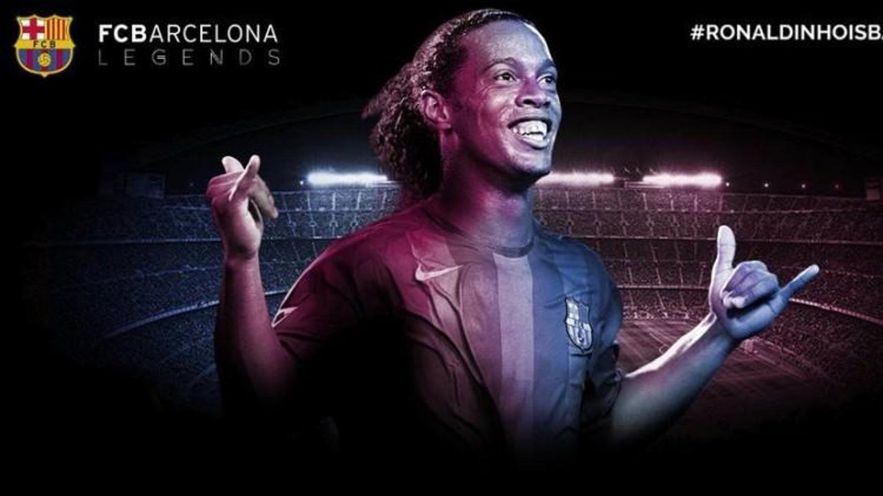  Barcelona'dan Ronaldinho bombası
