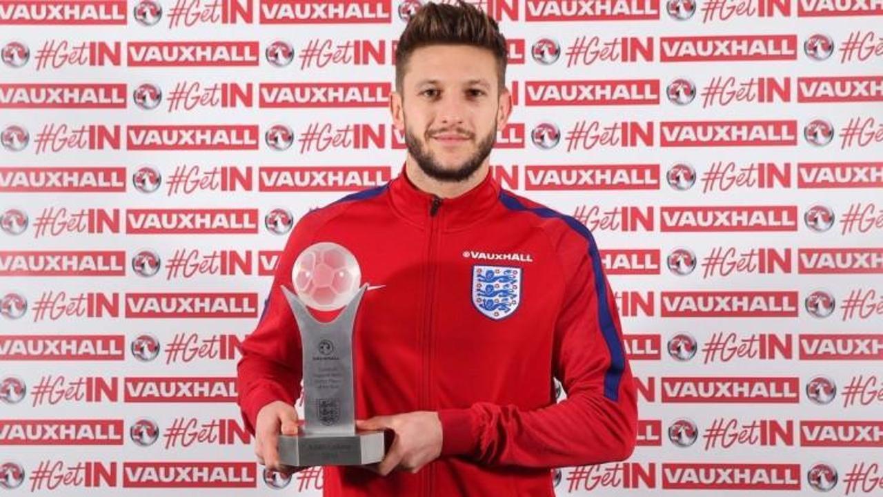 İngiltere'de yılın futbolcusu Lallana seçildi!