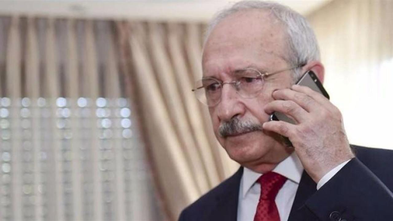 Kılıçdaroğlu'ndan Tüfenkçi'ye taziye telefonu