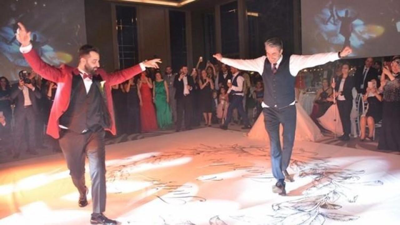 Erkan Petekkaya d&uuml;ğ&uuml;nde şov yaptı!