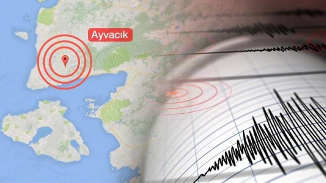 Çanakkale'de 4.7 büyüklüğünde deprem