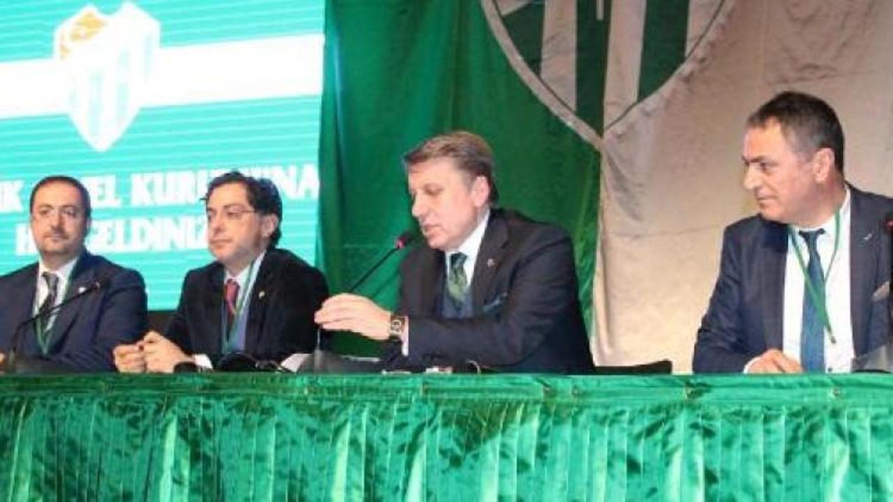Bursaspor’un Tüzük Genel Kurulu yapıldı