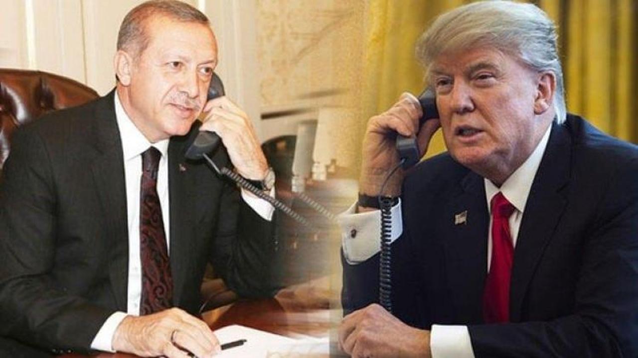 Cumhurbaşkanı Erdoğan ve Trump görüştü!