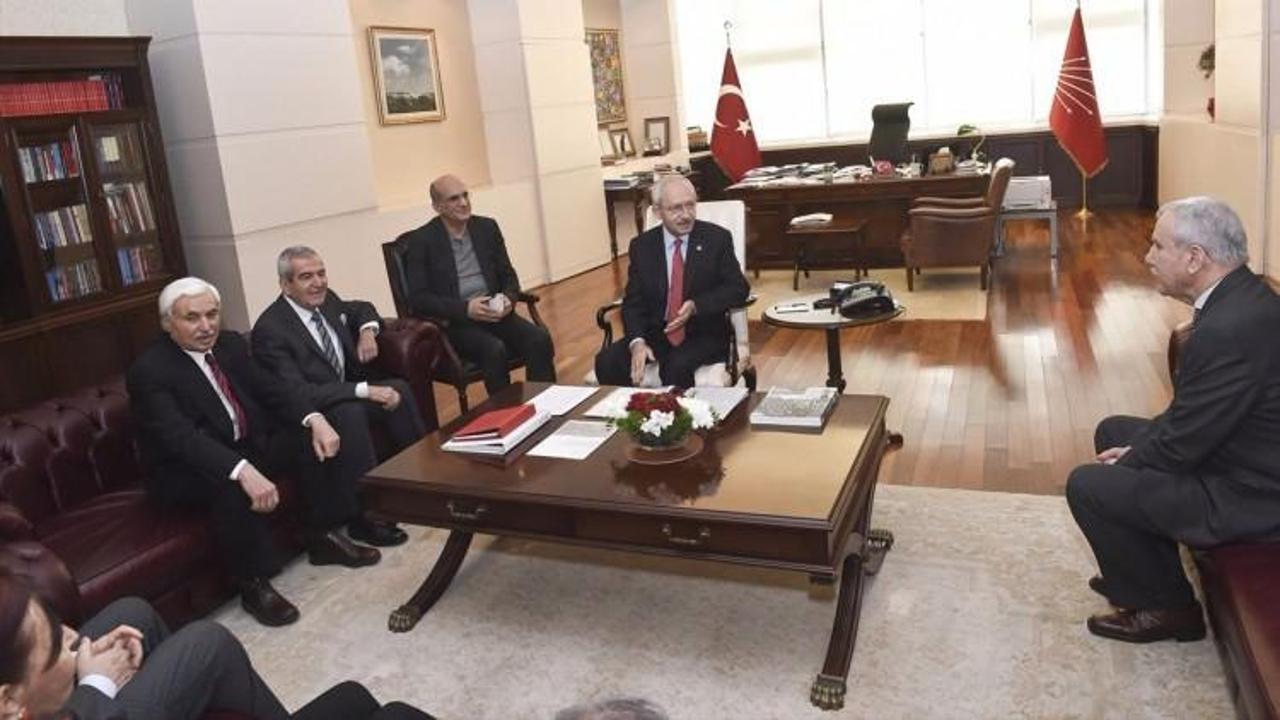 Kılıçdaroğlu 'Milli Anayasa Hareketi'ni kabul etti