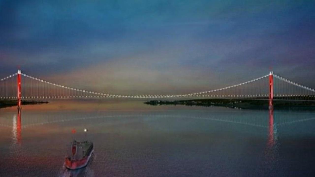 İşte Çanakkale Köprüsü'nün ilk görselleri