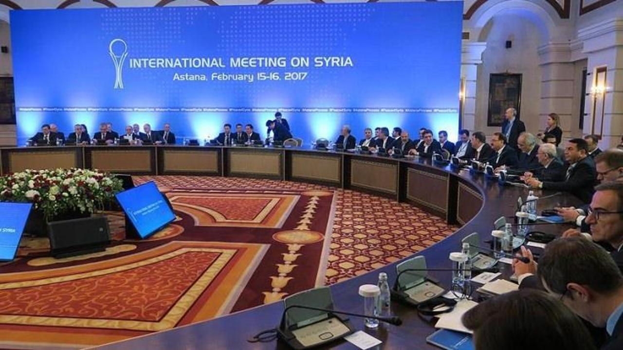 Suriye konulu toplantı Astana'da başladı