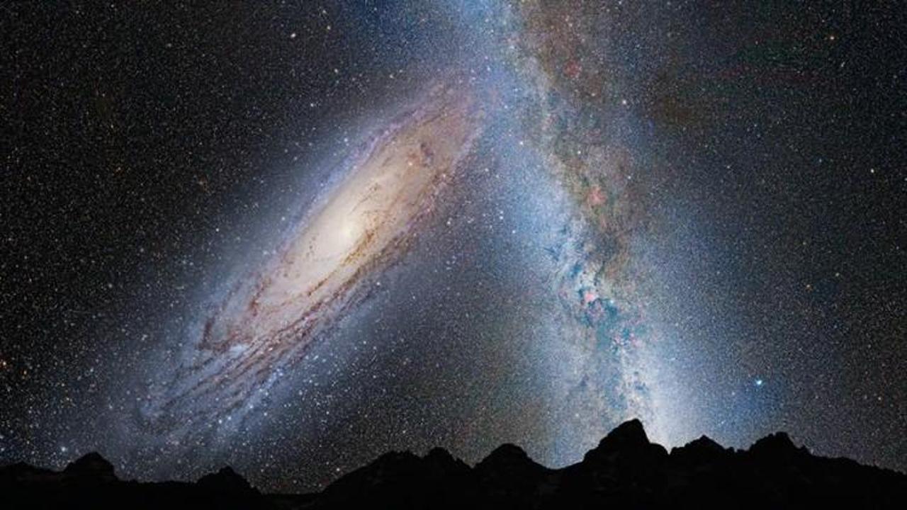 İki cüce galaksiyi  bağlayan yıldız kuşağı bulundu