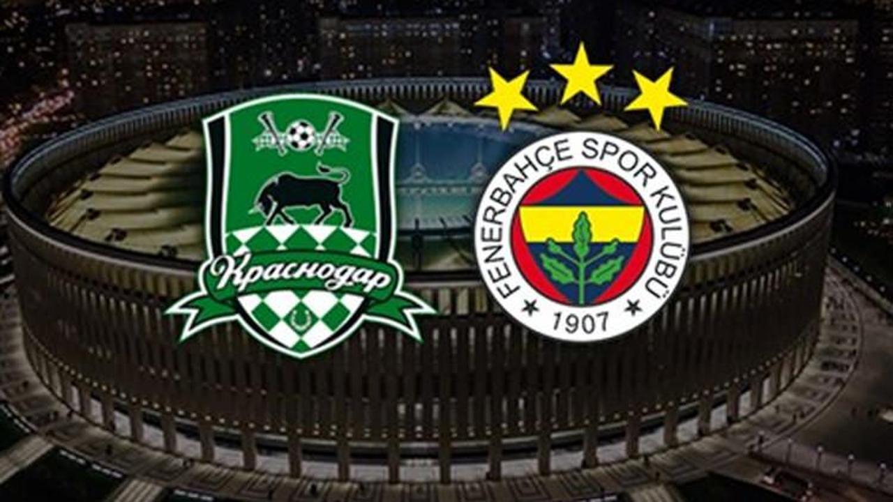 Krasnodar - Fenerbahçe maçı hangi kanalda? Tam saat kaçta?
