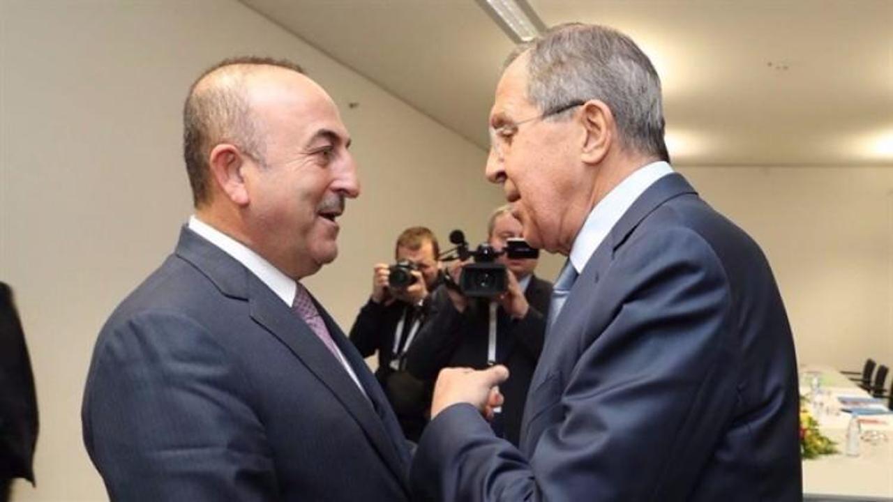 Dışişleri Bakanı Çavuşoğlu, Lavrov ile görüştü!