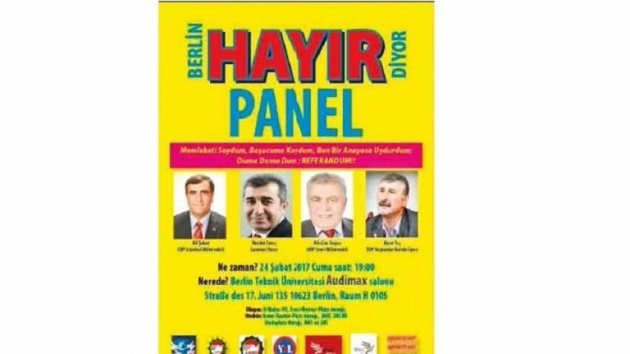 CHP ile HDP’den ortak ‘hayır’ paneli
