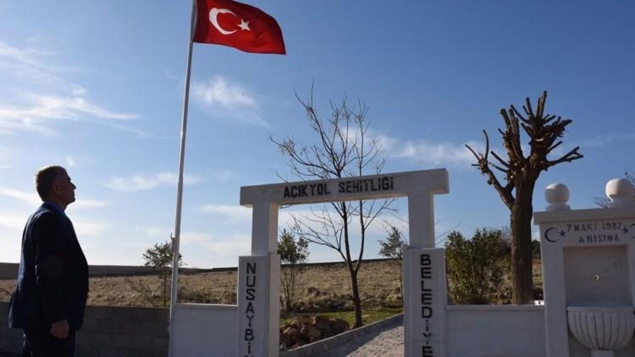 PKK'nın katlettiği siviller için şehitlik