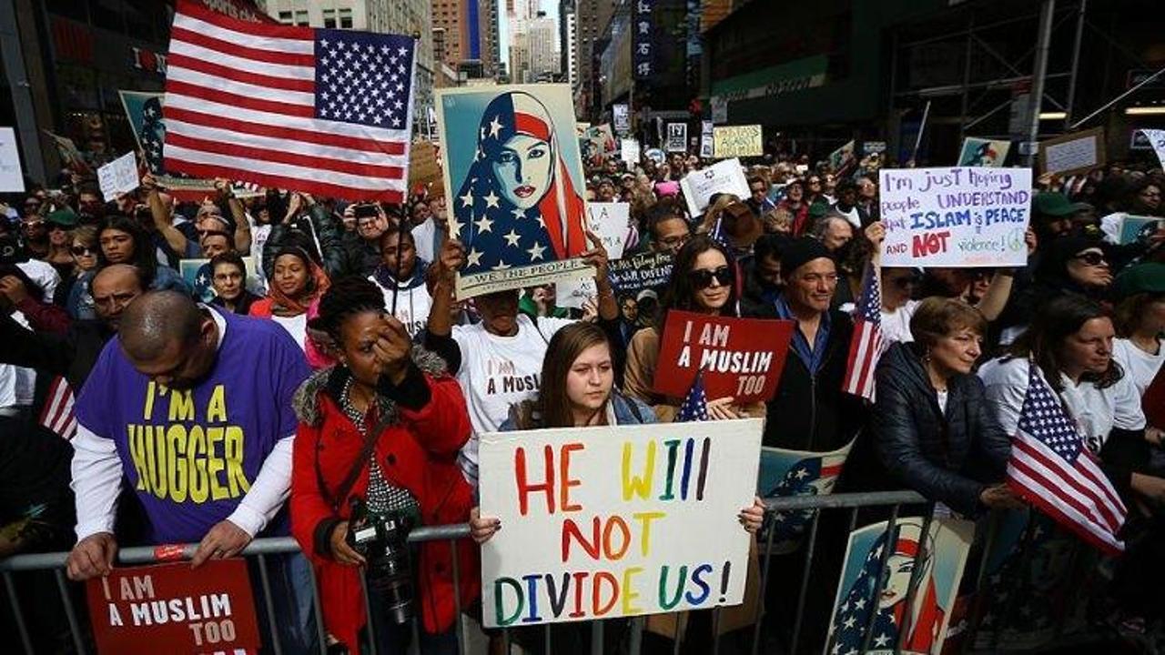  ABD'de 'Bugün ben de Müslüman'ım' eylemi
