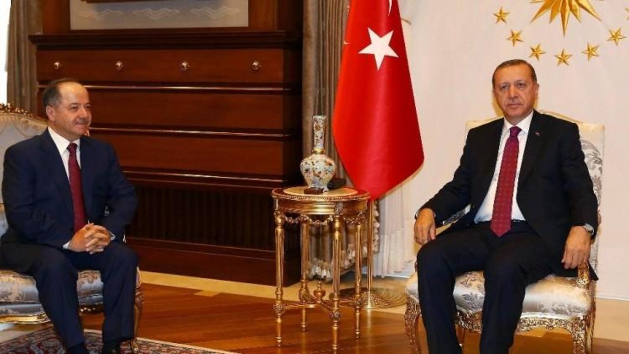 Erdoğan - Barzani görüşmesi sona erdi!