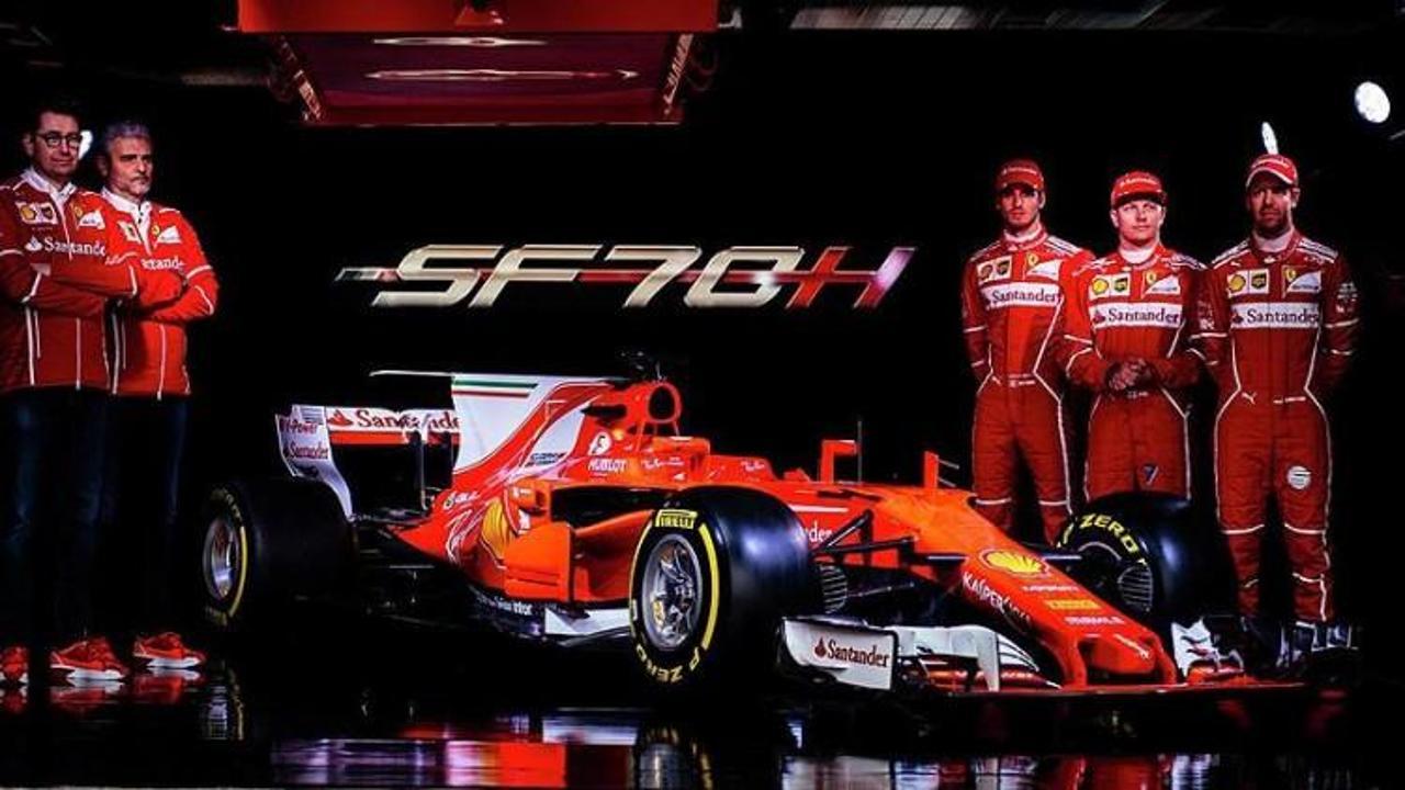 Ferrari yeni Formula 1 aracını tanıttı