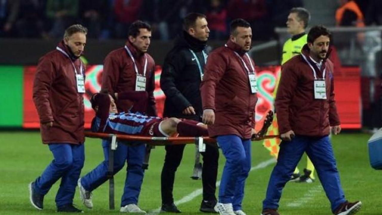 Trabzonspor'da sakatlık şoku!