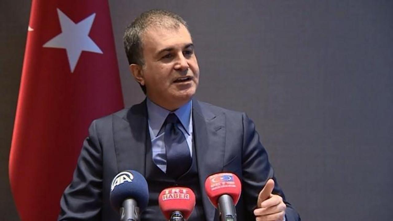 AB Bakanı Ömer Çelik'ten "racon" açıklaması