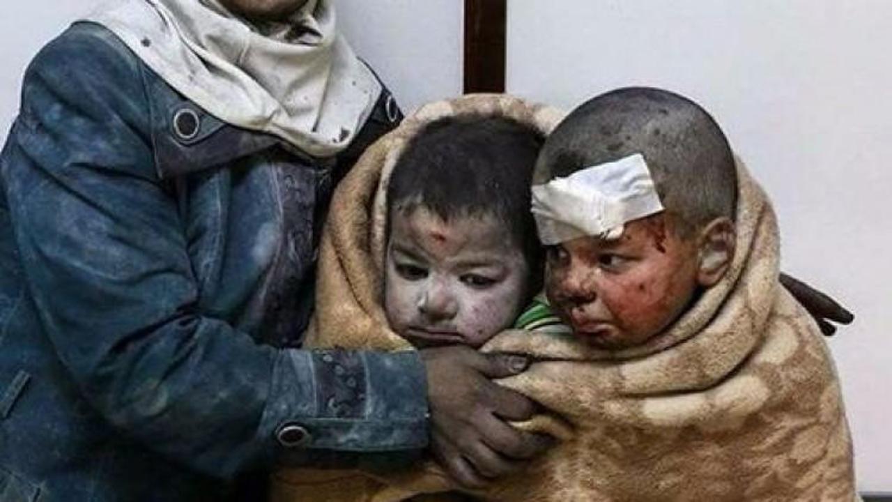 Suriye'de çekilen bu fotoğraf, yürekleri parçaladı