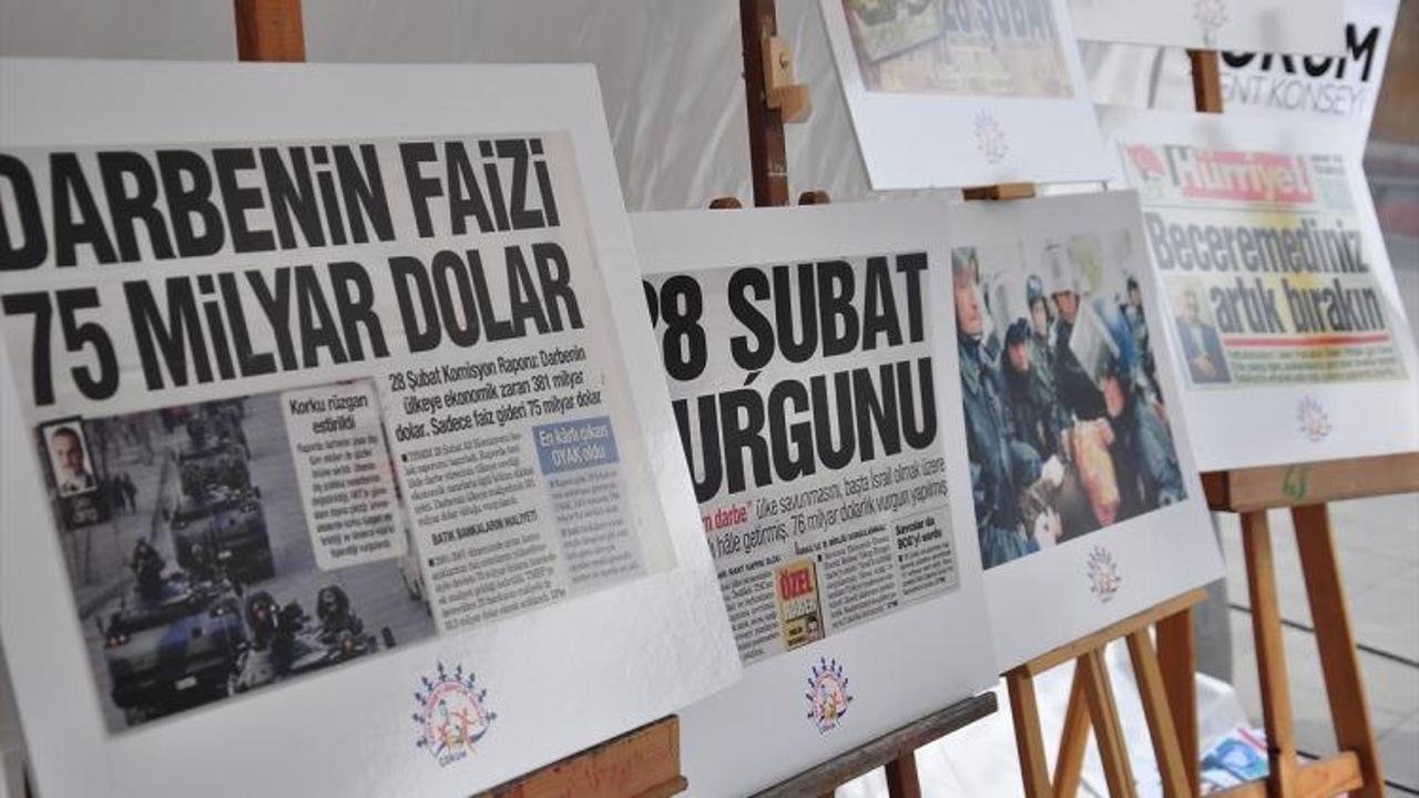 Çorum'da 28 Şubat fotoğraf sergisi