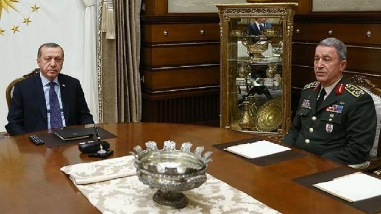 Erdoğan-Akar görüşmesi sona erdi
